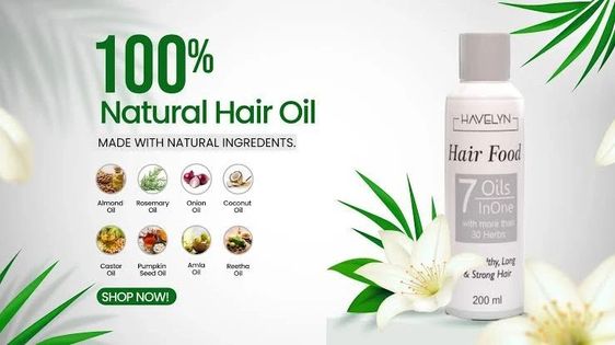 HAVELYN Hair Food Oil For Hair Nourishing Moisture 200 Ml