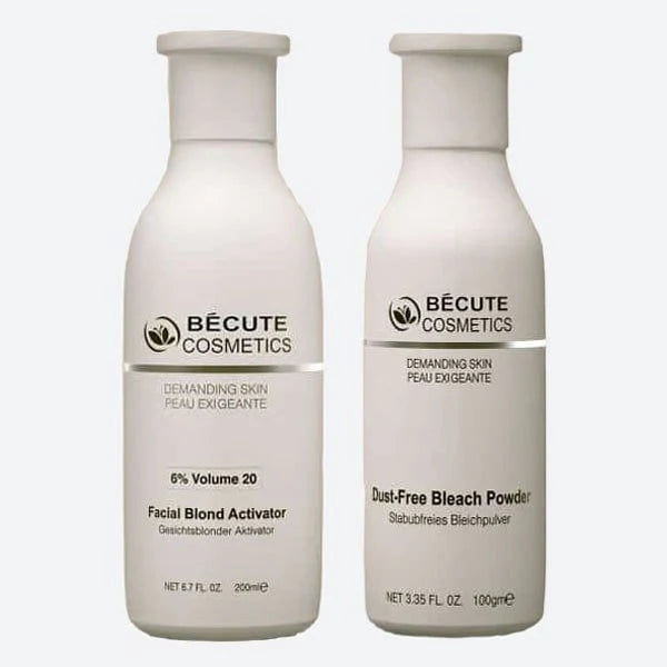 BECUTE Bleach Powder (100gm) & Facial Blonde Activator (200ml)